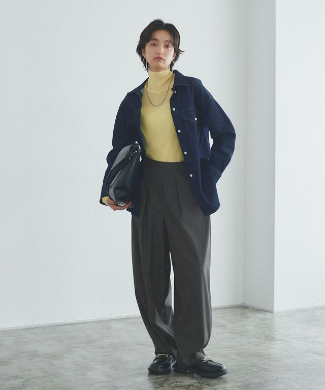 166cm / 杢チャコール / M