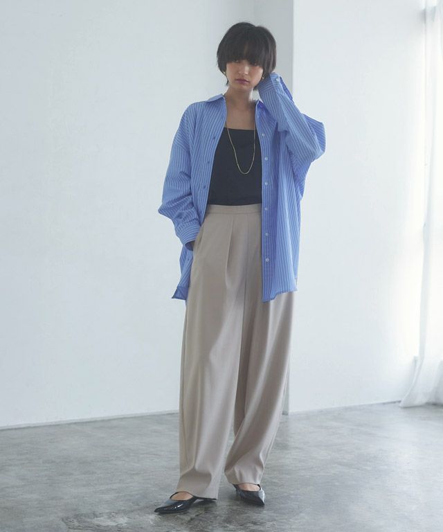 166cm / 杢チャコール / M