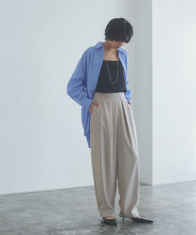 166cm / グレージュ / M