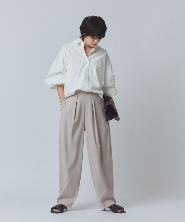 166cm / グレージュ / M