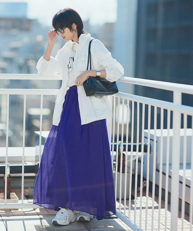 166cm / ブルー / M