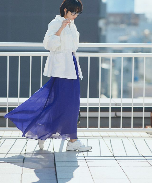 166cm / ブルー / M