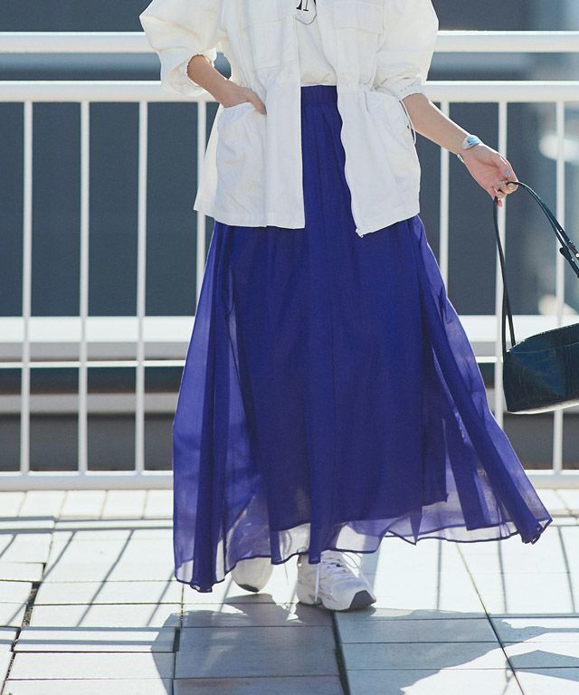 166cm / ブルー / M