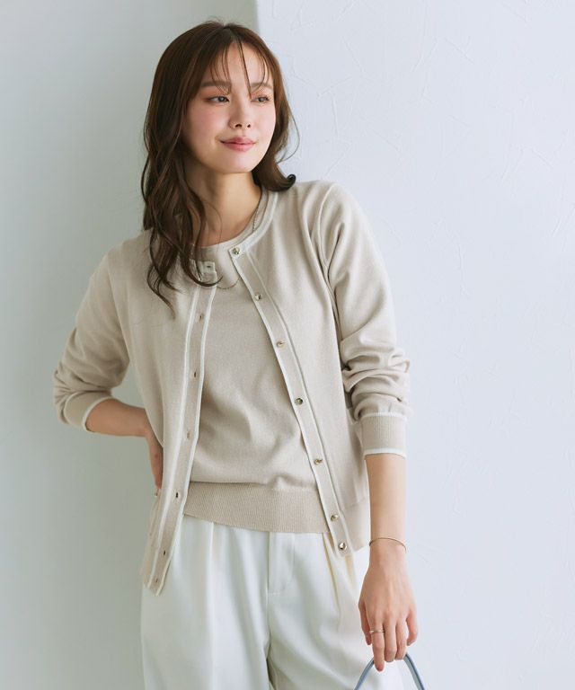 166cm / アイボリー×ブラック / M