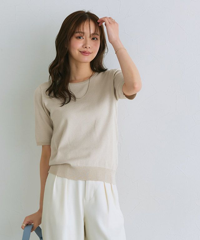 167cm / アイボリー×ブラック / M