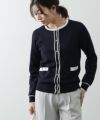 167cm / ネイビー×オフホワイト / M