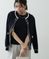 167cm / ネイビー×オフホワイト / M