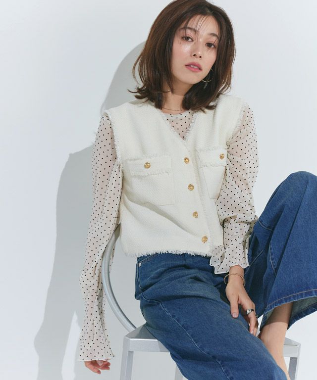 167cm / アイボリー / M