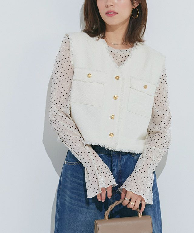 167cm / アイボリー / M