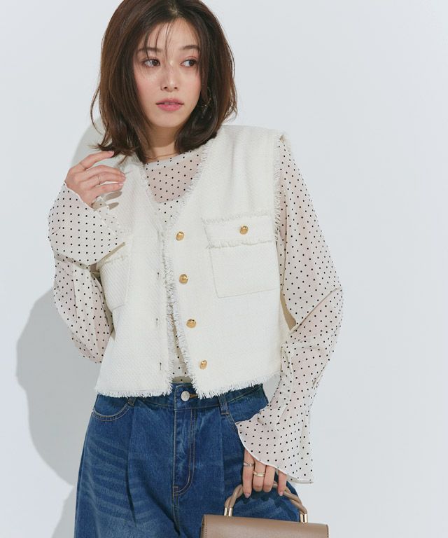 167cm / アイボリー / M