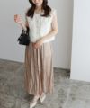 163cm / アイボリー / M