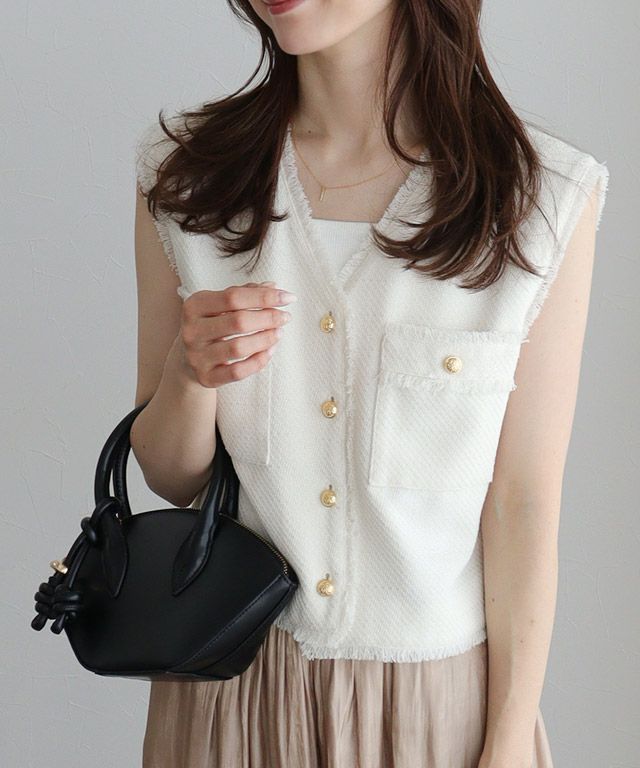 163cm / アイボリー / M