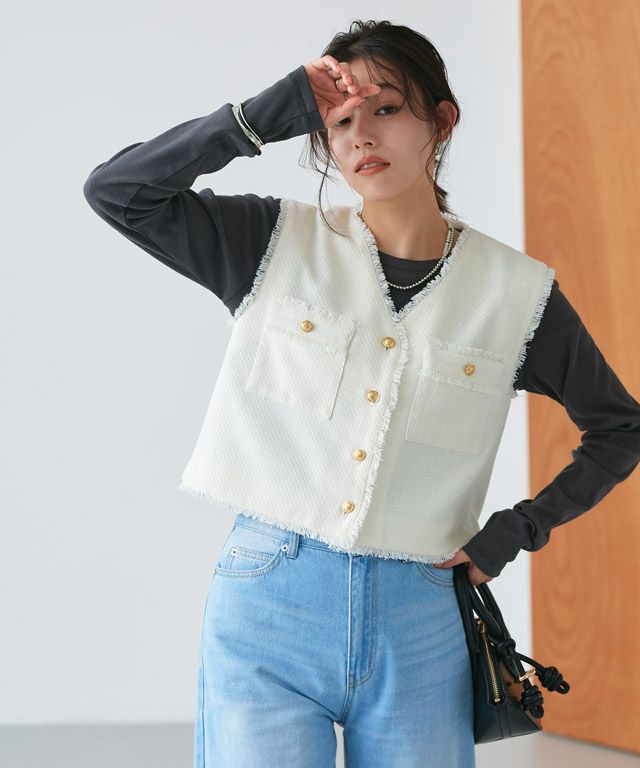 167cm / アイボリー / M