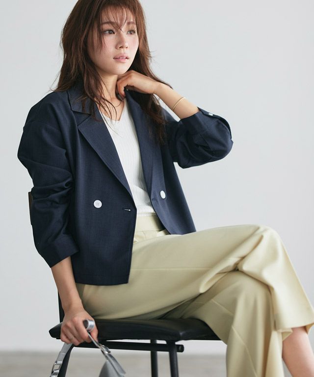 166cm / ネイビー / M