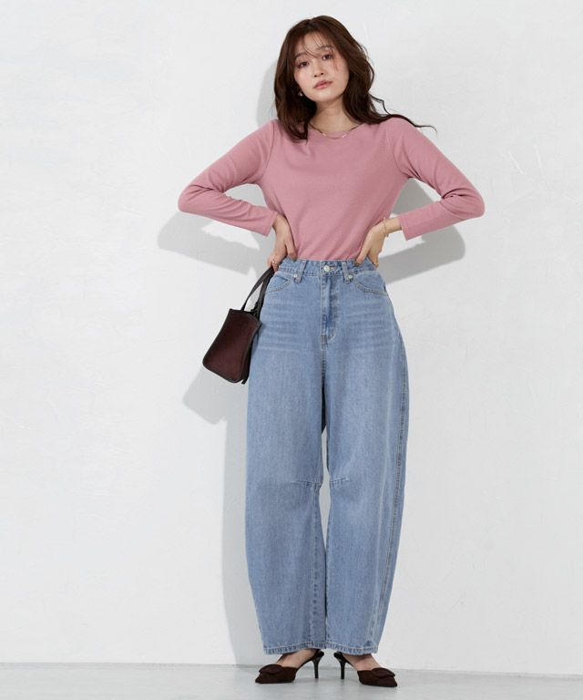 166cm / サックス / M