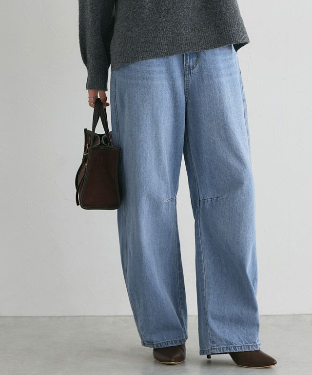 167cm / サックス / M