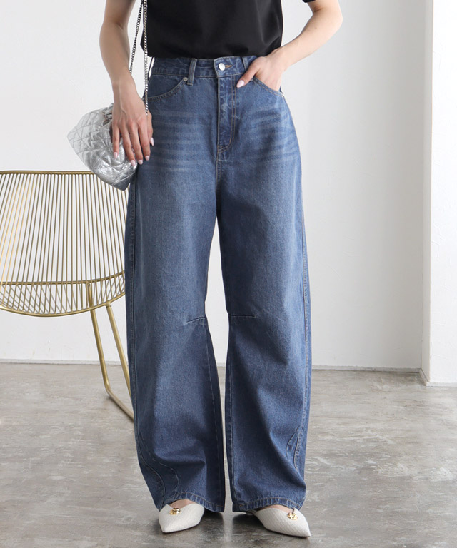 167cm / サックス / M