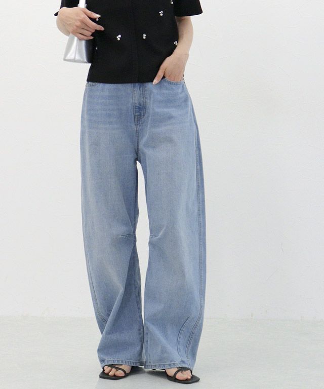 163cm / サックス / M