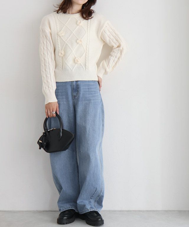 163cm / サックス / M