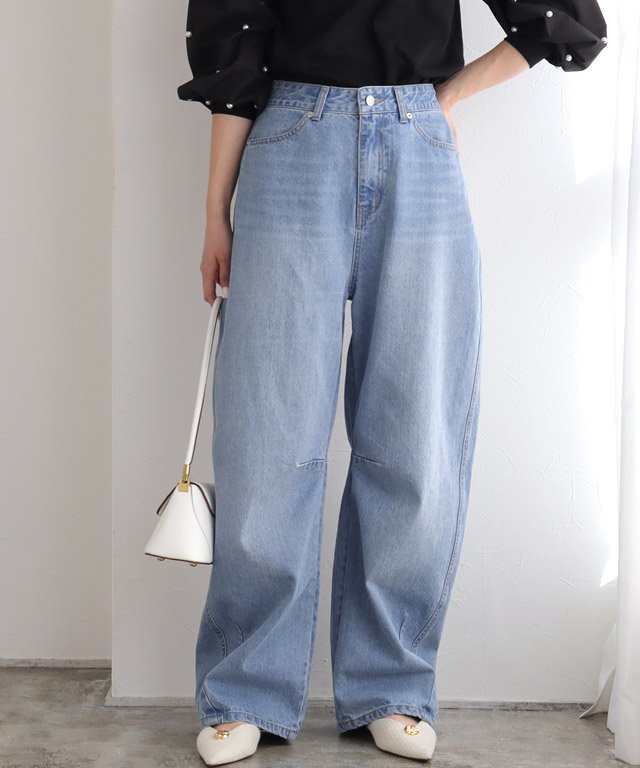 160cm / サックス / M