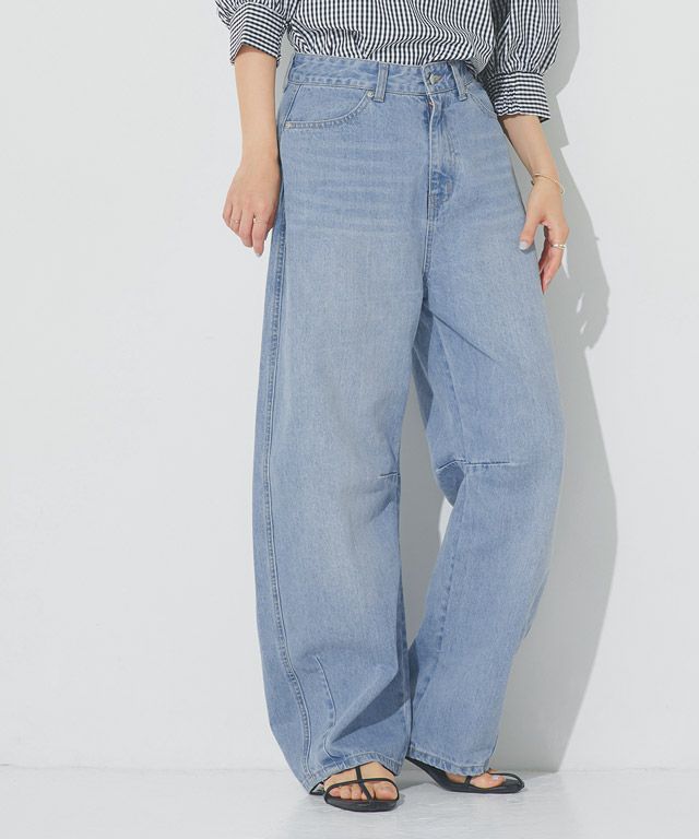 167cm / サックス / M