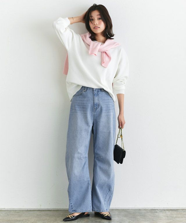 167cm / サックス / M