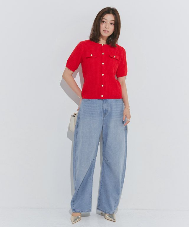 167cm / サックス / M