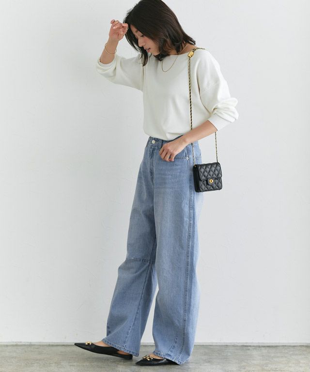 167cm / サックス / M