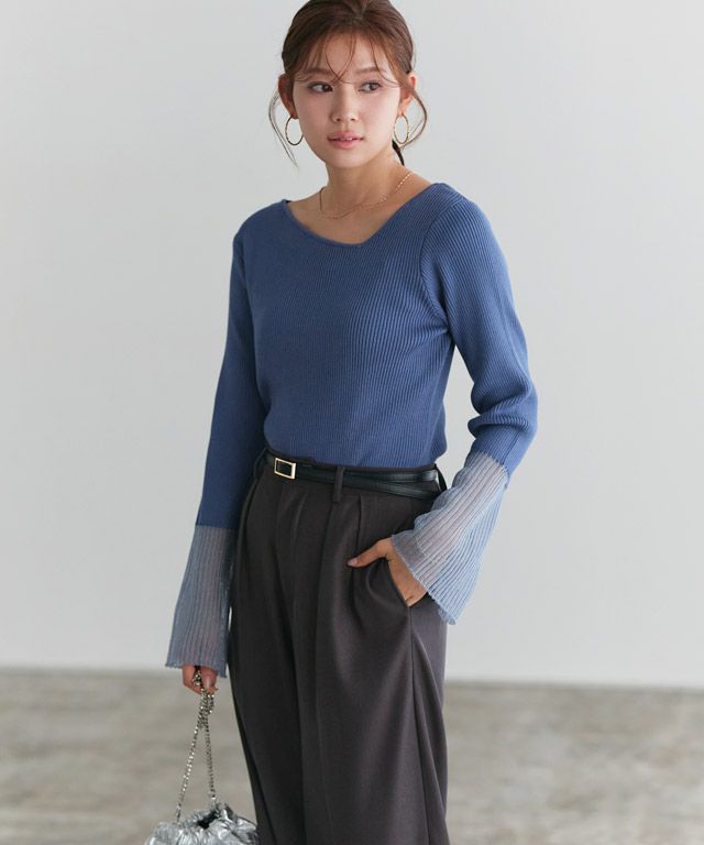 166cm / スモークブルー / M