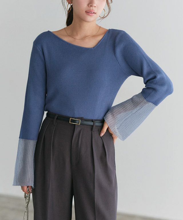 166cm / スモークブルー / M