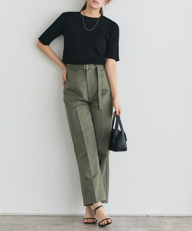 166cm / ライトカーキ / M