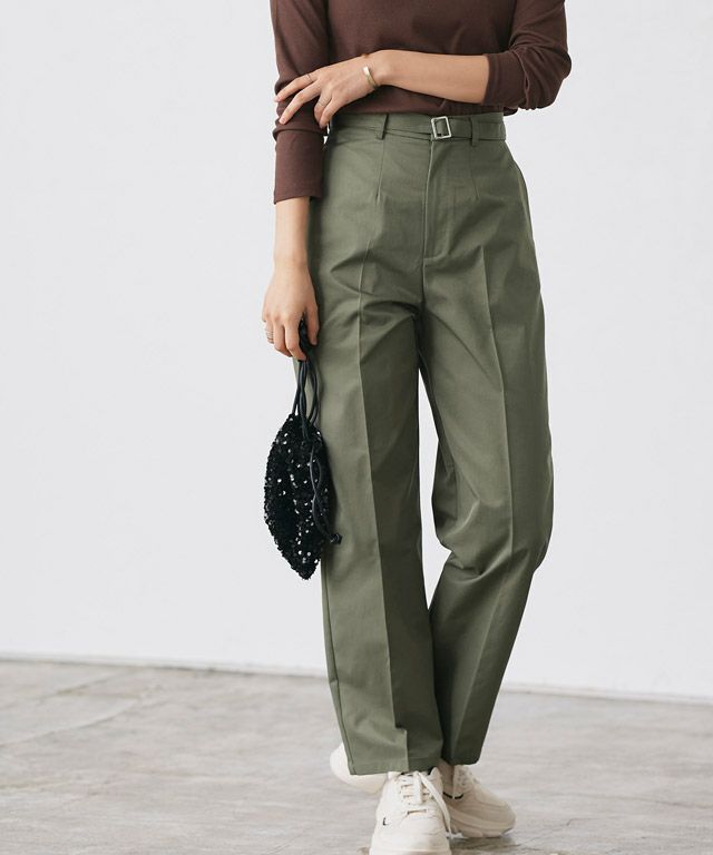 166cm / ライトカーキ / M