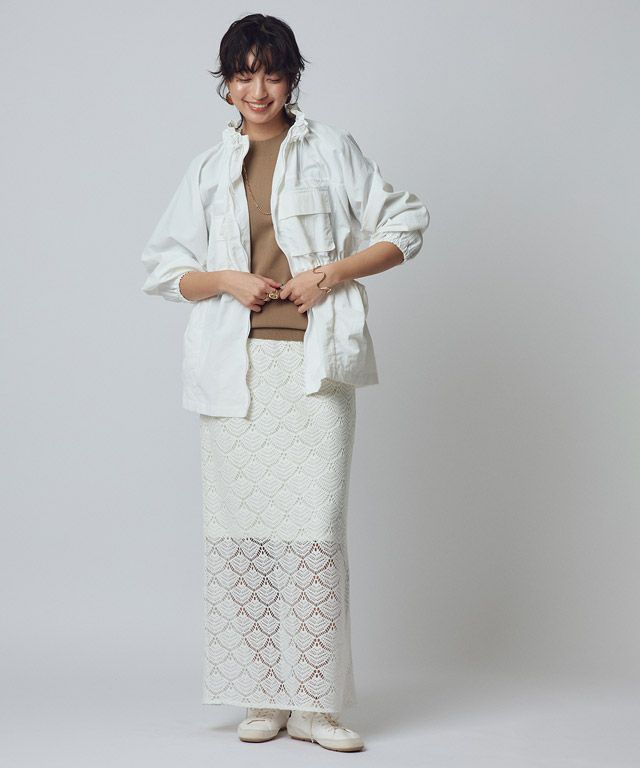 166cm / オフホワイト / M