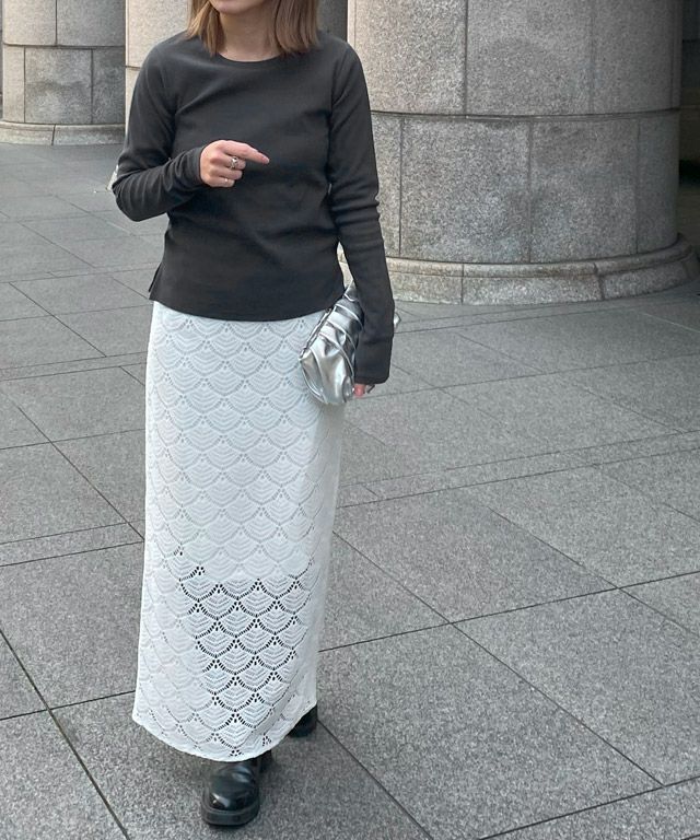 166cm / オフホワイト / M