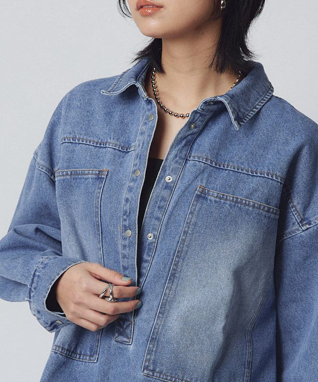 166cm / ブルー / M