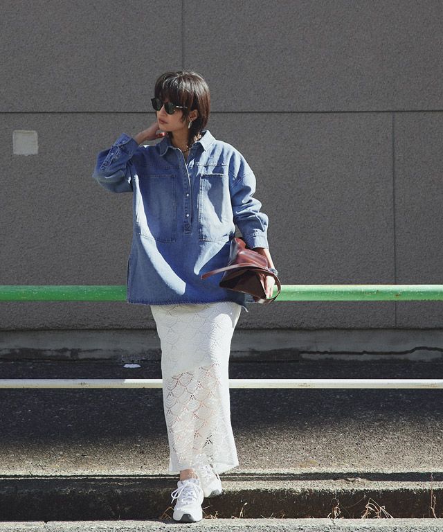 166cm / ブルー / M