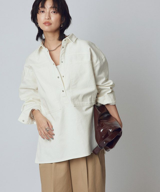 166cm / オフホワイト / M