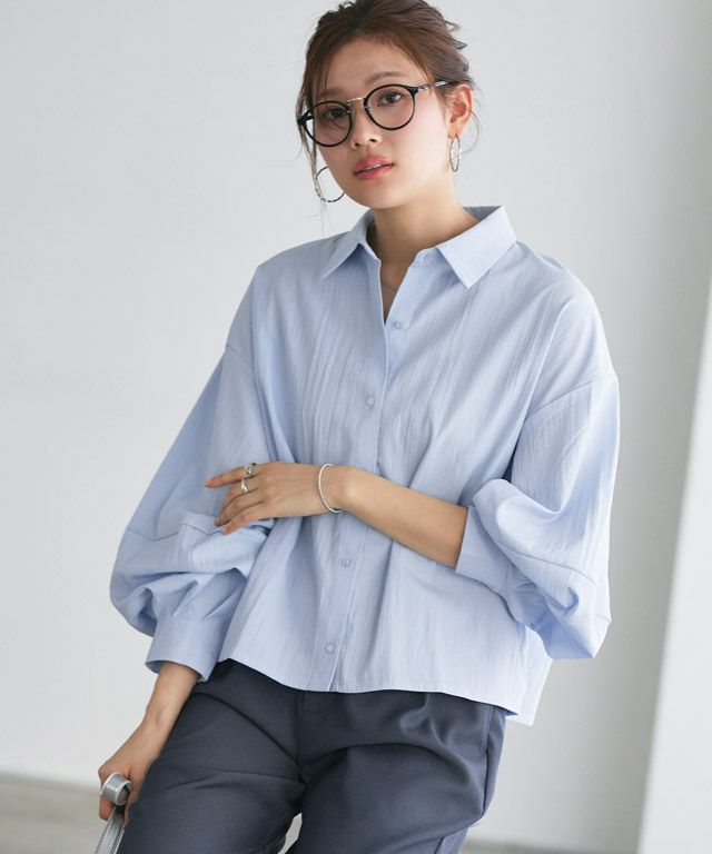 166cm / ライトブルー / M