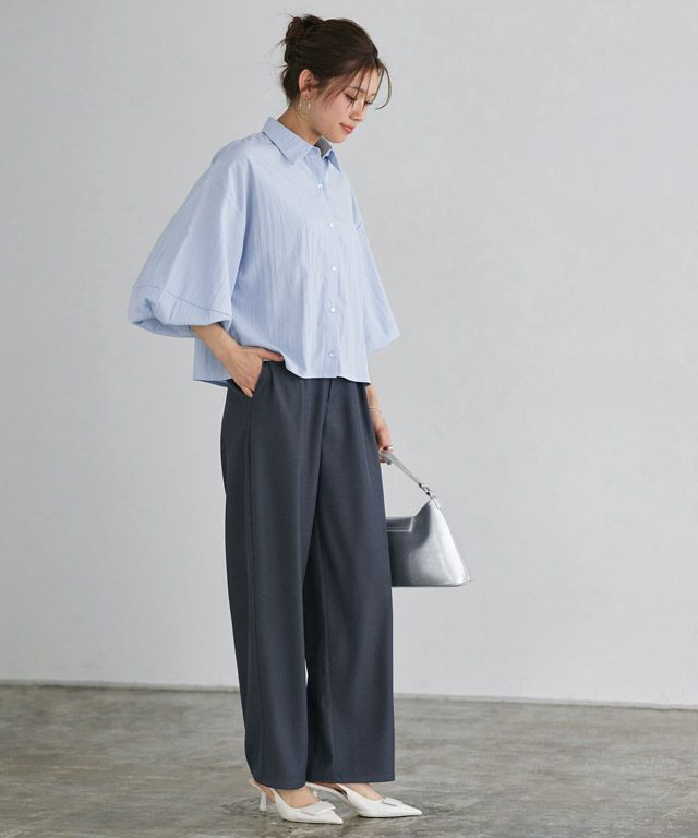 166cm / ライトブルー / M