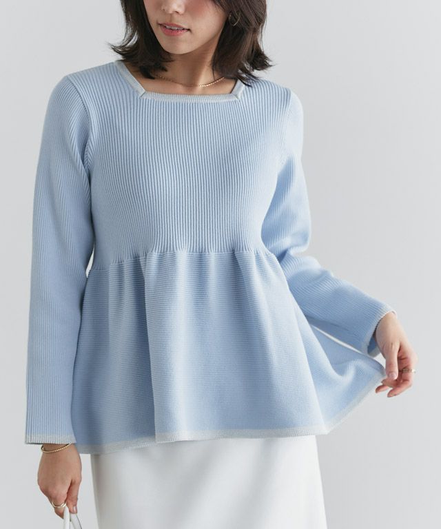 167cm / ライトブルー×シルバーラメ / M