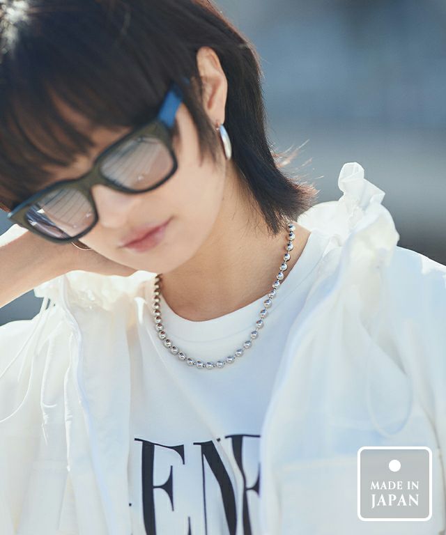 [RASW]ボールチェーンショートネックレス