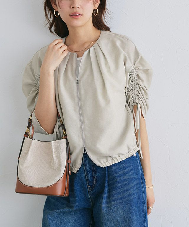 166cm / グレージュ / M