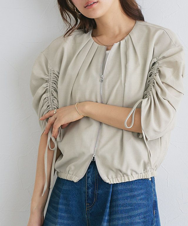 166cm / グレージュ / M