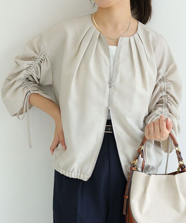 150cm / グレージュ / M
