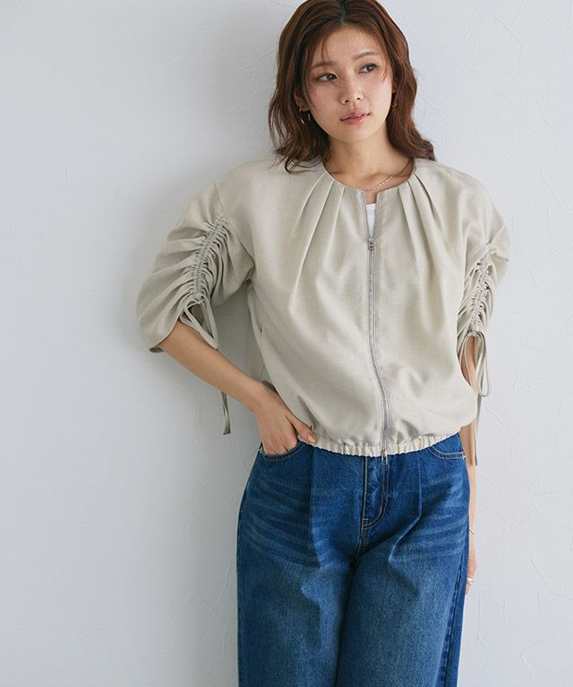 166cm / グレージュ / M
