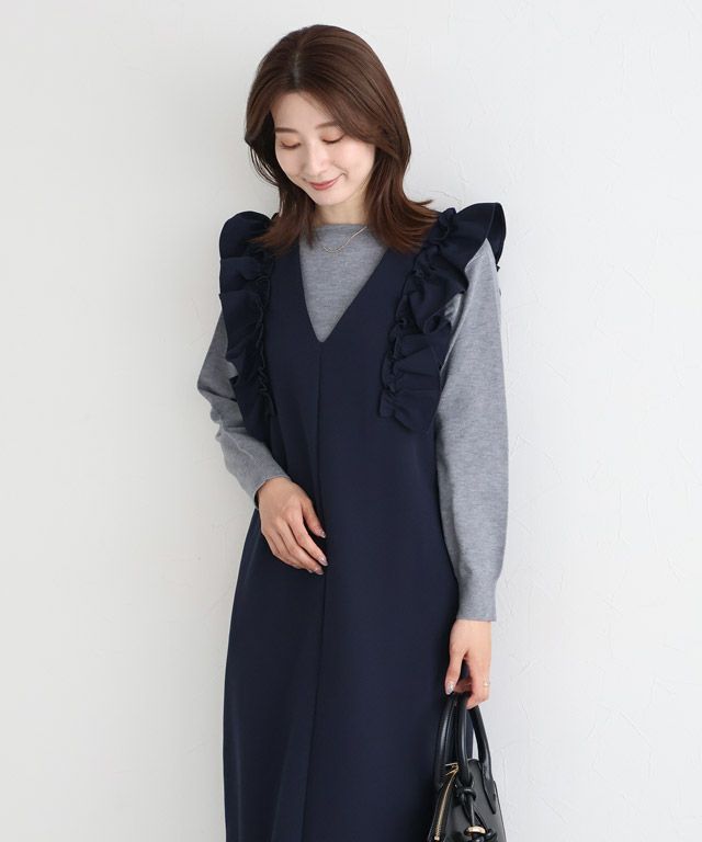 163cm / ネイビー / M