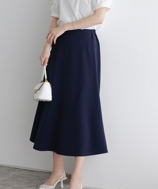 167cm / ネイビー / ミドル丈 / M