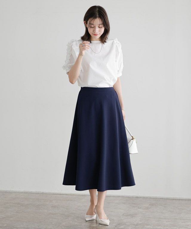 166cm / ライトグレー / ミドル丈 / M