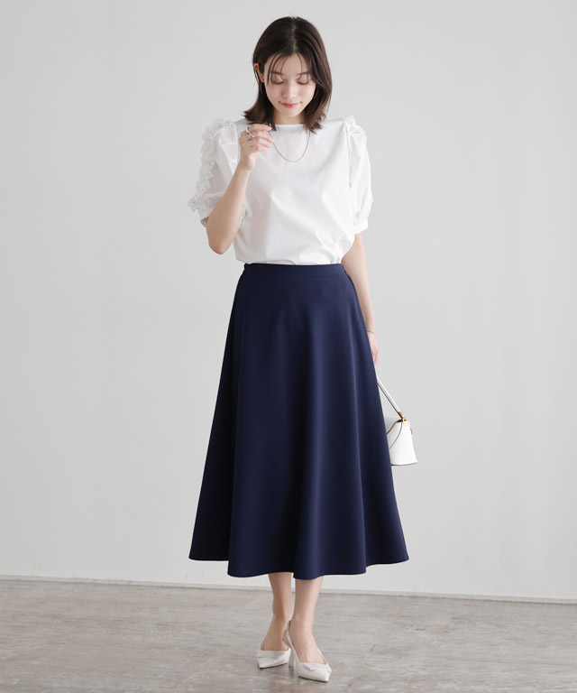 166cm / ライトグレー / ミドル丈 / M