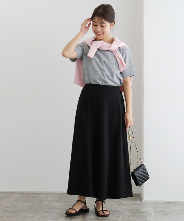 150cm / ブラック / ミドル丈 / M